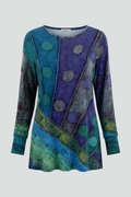 Lorelei | Women's Patchwork Long Sleeve Tunic
